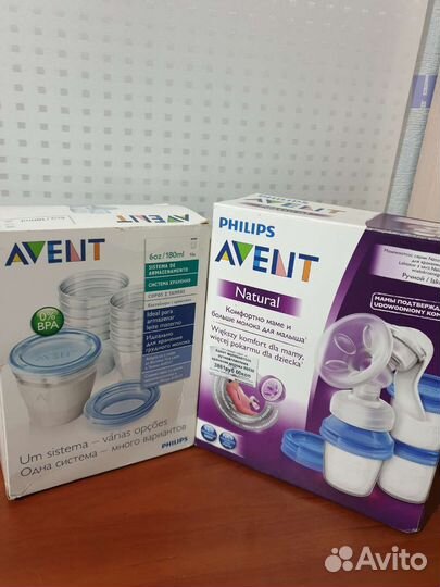 Молокоотсос avent ручной