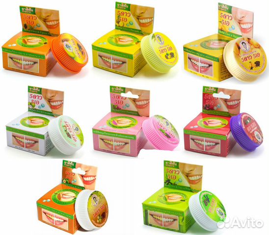 Тайская зубная паста 5 стар 25г шайба