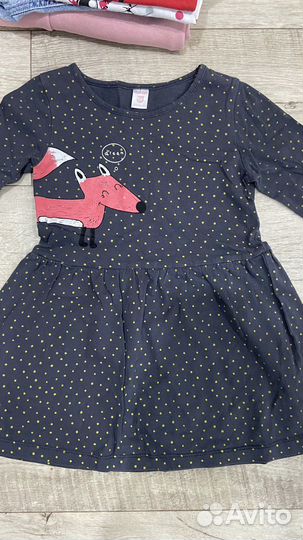 Вещи пакетом на девочку 110 размер