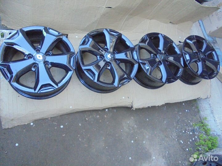 Оригинальные литые диски Renault Kaptur 6,5J R16