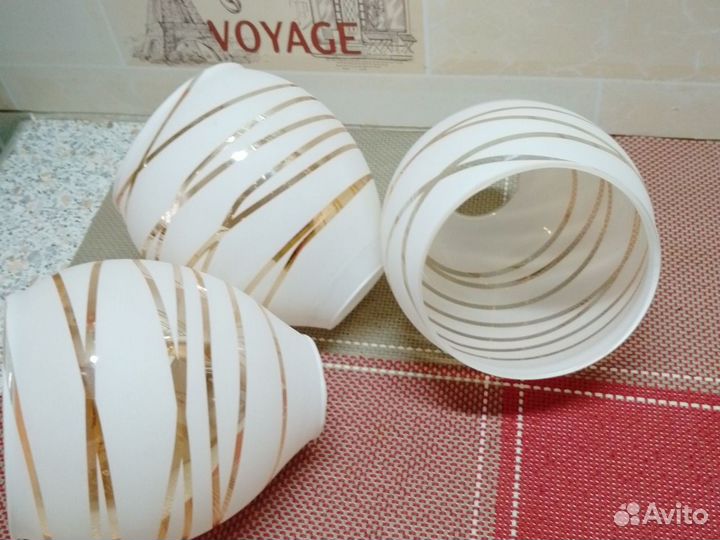 Плафоны для люстры стеклянные