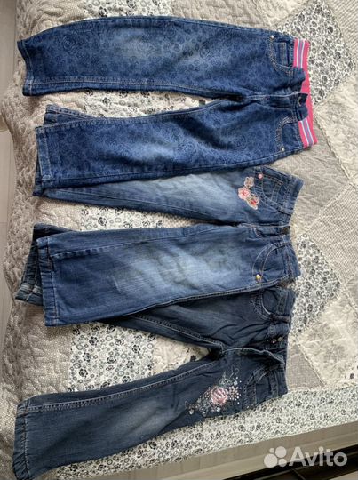 Джинсы на девочку