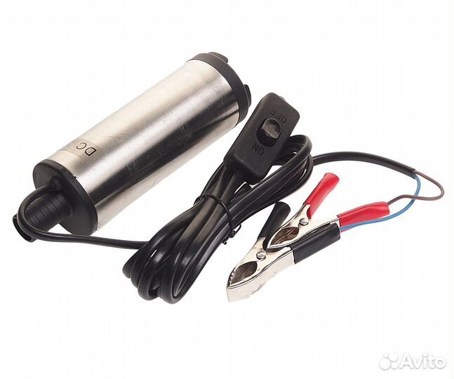 Насос для перекачки топлива 24V 30л/мин. d51мм 19м