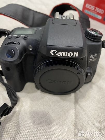 Зеркальный фотоаппарат canon eos 760D