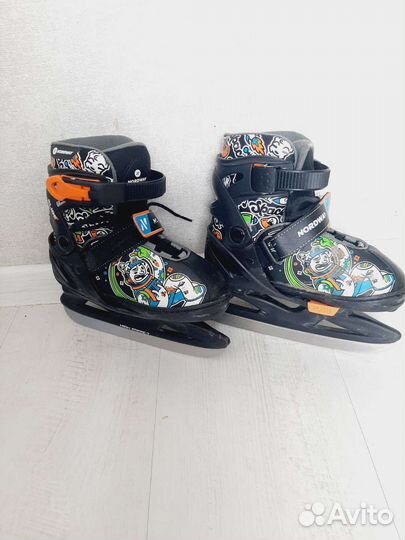 Коньки детские раздвижные 26 31