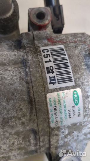 Компрессор кондиционера Hyundai Matrix, 2010