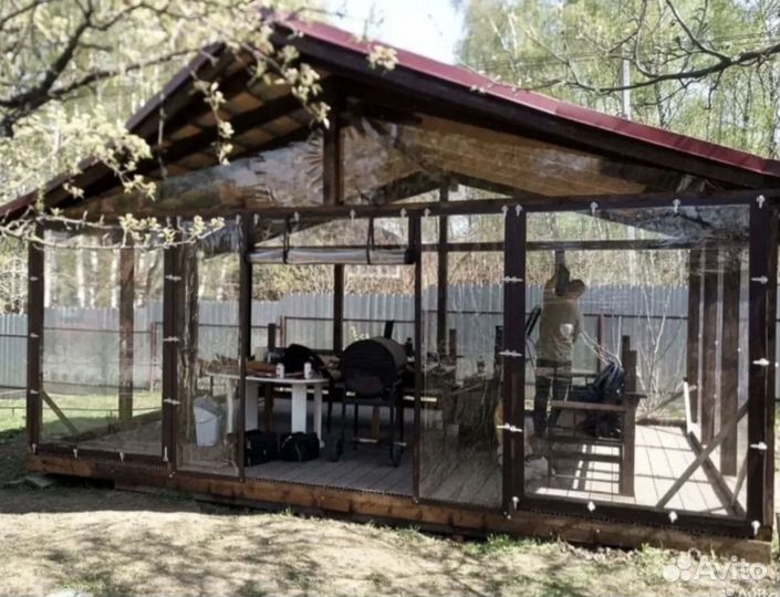 Мягкие стекла окна