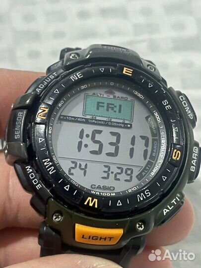 Часы casio pro trek prg 40
