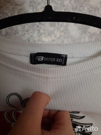 Кроп топ футболка New Yorker