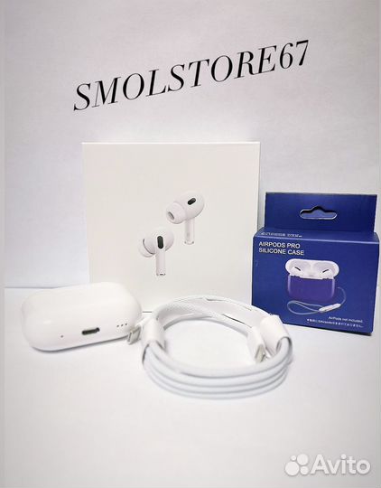 AirPods Pro 2 Type-C (+чехол)