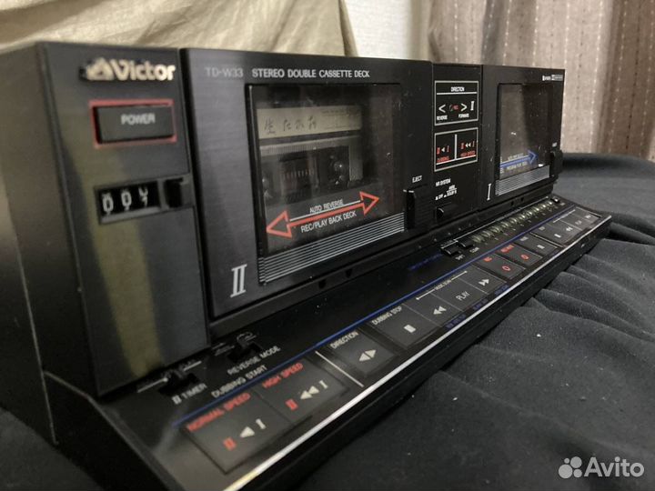 Дека кассетная victor TD-W33
