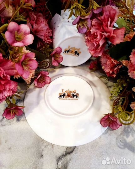 Чашка с блюдцем