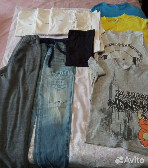 Вещи пакетом для мальчика 134размер