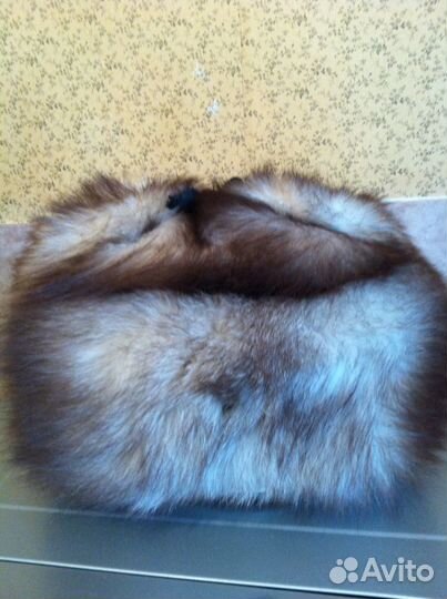 Шапка песцовая новая 57размер