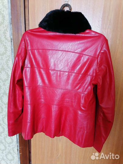 Куртка кожаная женская