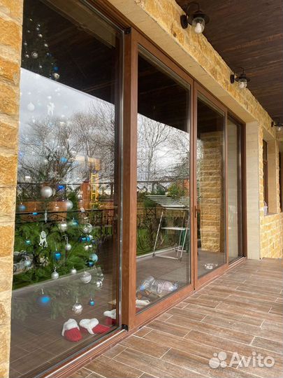 Сдвижной портал Рехау