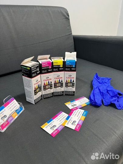Краска для струйных принтеров Hp/Canon