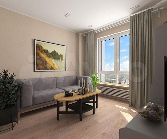 3-к. квартира, 93,5 м², 9/25 эт.