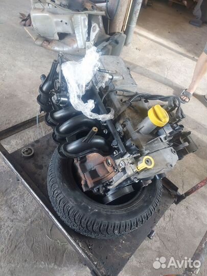 Двигатель Renault logan 1 6 8 кл