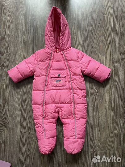 Зимний комбинезон для девочки 74