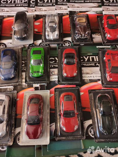 Масштабные модели 1 43 Суперкары