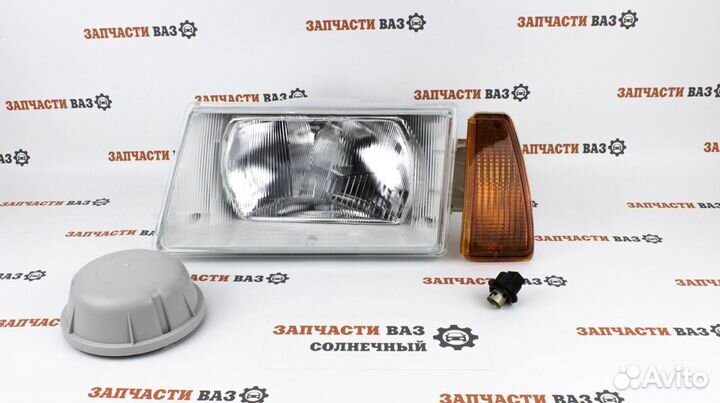 Фара левая 2108 2109 оранжевый поворотник Новые