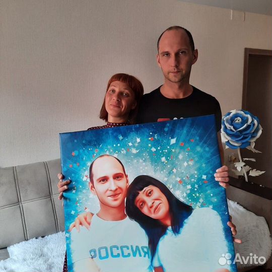 Картины и портреты на холсте