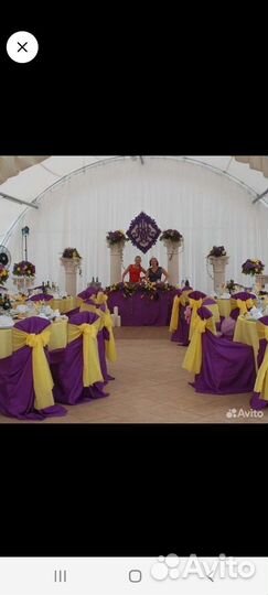 Банты на стулья