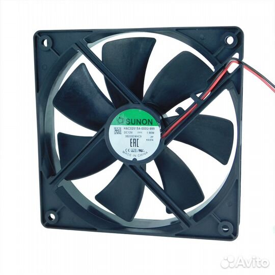 Вентилятор бесшумный haс0251S4 120x120х25 12В