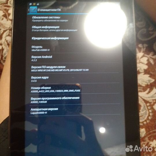 Планшет lenovo