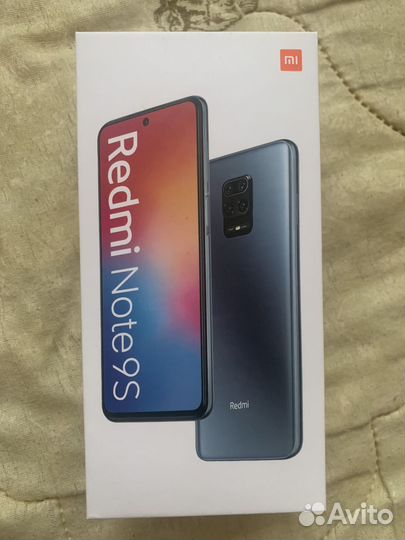 Оригинальный коробка На Редми нот 9s,и чехлы 8шт