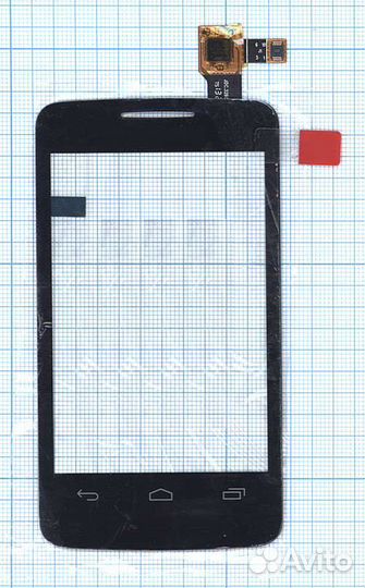 Тачскрин Alcatel Tribe 3041D черный