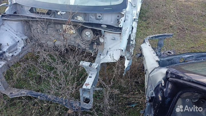 Шевроле Авео Т300 передний левый лонжерон четверть