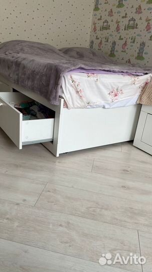 Детская кровать IKEA раздвижная