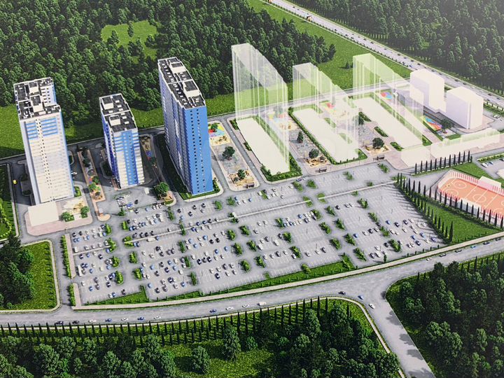 Квартира-студия, 22,4 м², 1/25 эт.