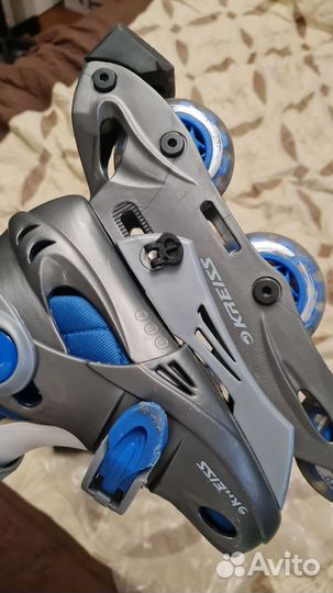 Роликовые коньки детские раздвижные