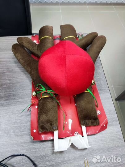 Рога оленя новогоднее украшение