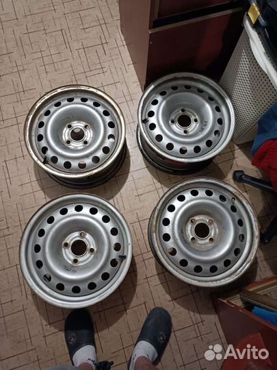 Штампованные диски r16 4108 Ford