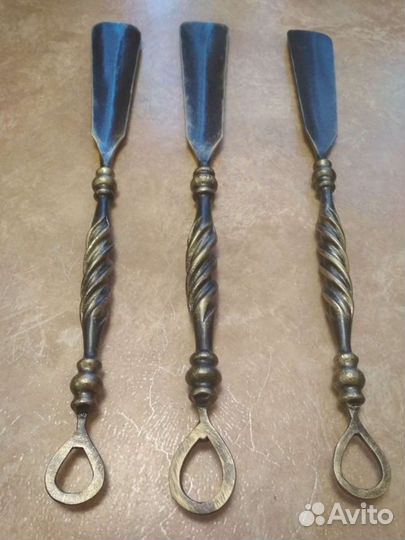 Лопатка для обуви (ложка) кованая