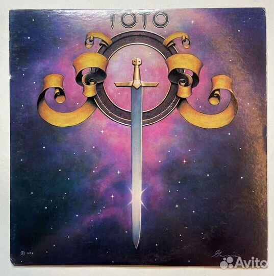 Винтажная виниловая пластинка LP Toto (Japan 1978)