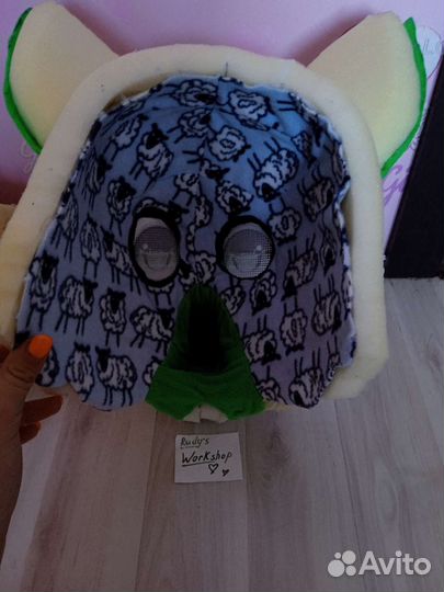 Фурсьют основа маска раптора фурри