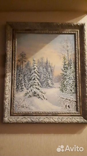 Картина маслом пейзаж