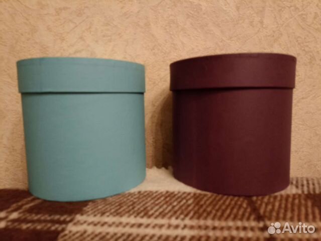 Коробки шляпные для цветов