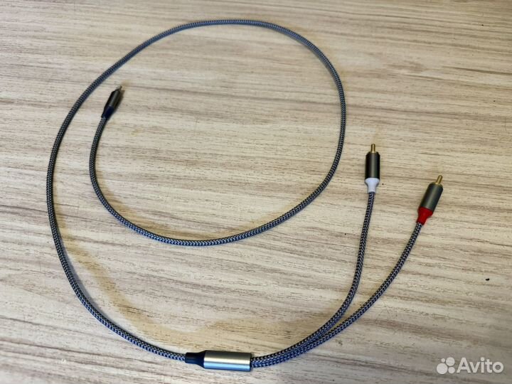 Кабель lightning 2rca