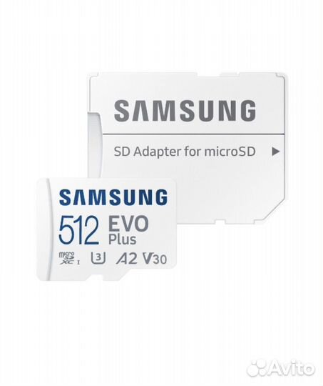 Карта памяти micro sd 512 Samsung