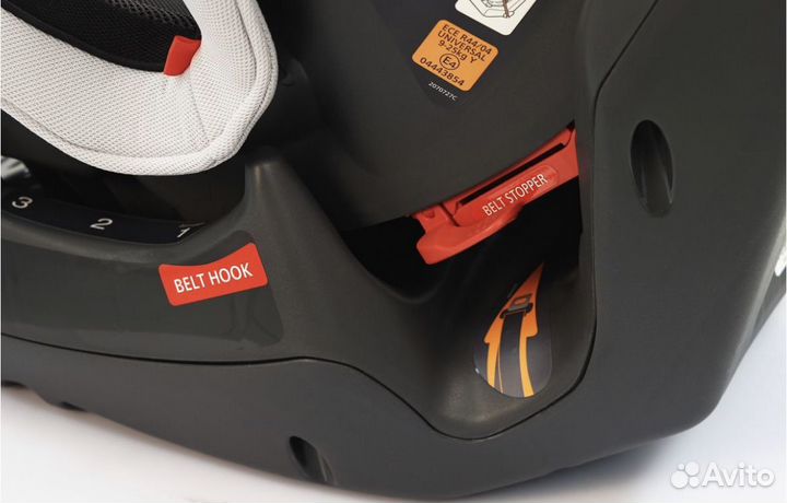 Детское автокресло CarMate Swin Premium Mono Black