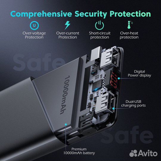 PowerBank Romoss 10000, новый