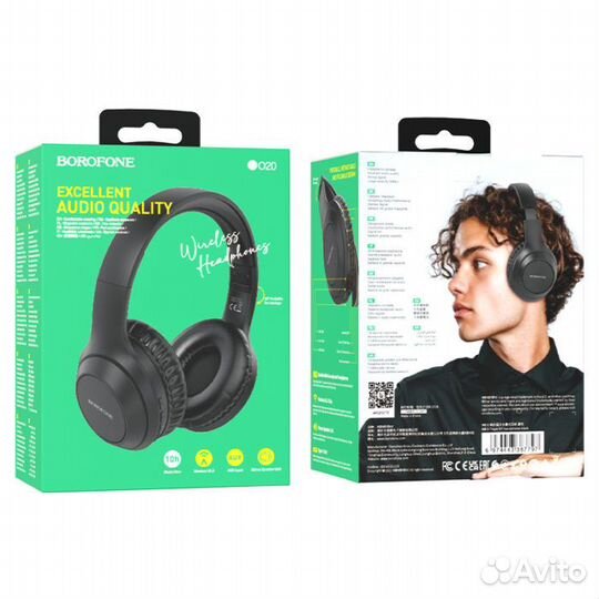 Наушники Borofone BO20 Player BT headphones black