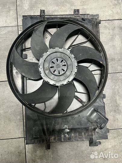 Вентилятор на мерседес w203