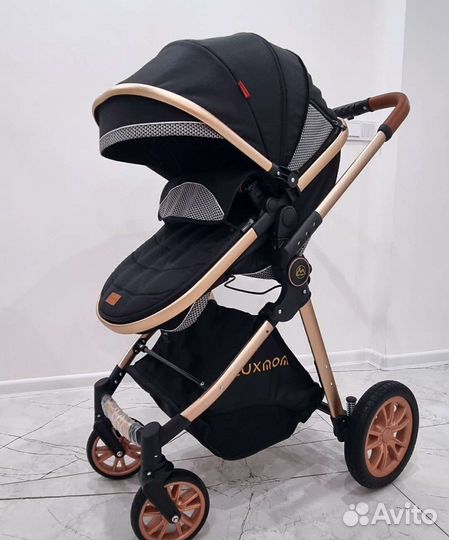 Новая коляска 2в1 и 3в1 с матрасом, Luxmom V9